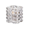 Hollowick Faceted Cube Clear Glass Votive 76mm x 83mm (Pack of 6) - VV4061  Hollowick   