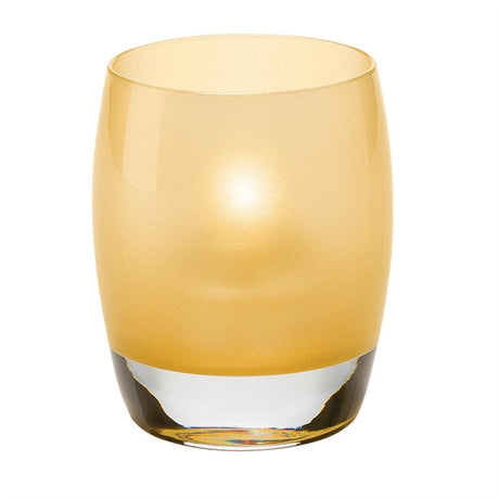 Steelite Contour Glass Votives Satin Gold 95mm (Pack of 12) - VV4076  Steelite   