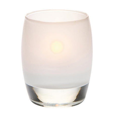 Steelite Contour Glass Votives Satin Linen 95mm (Pack of 12) - VV4077  Steelite   