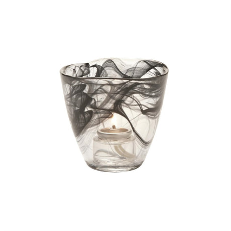Hollowick Wysp Black Glass Votive 95mm x 89mm (Pack of 6) - VV4080  Hollowick   