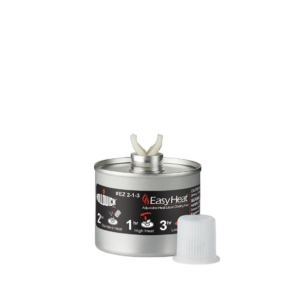 Steelite Easy Heat Adjustable Heat Liquid Chafing Fuel 2 1 or 3 Hour (Pack of 48) - VV4091  Hollowick   