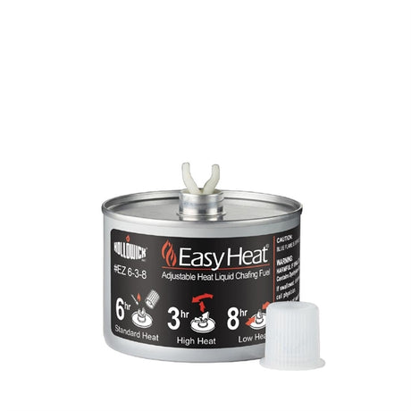 Steelite Easy Heat Adjustable Heat Liquid Chafing Fuel 6 3 or 8 Hour (Pack of 24) - VV4093  Hollowick   