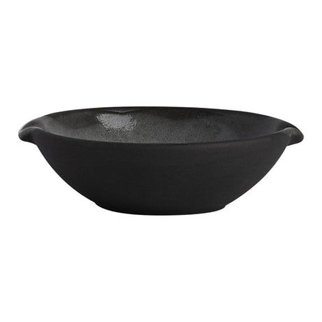 Steelite Gembrook Condiment Dish With Double Spout Grey 110mm (Pack of 36) - VV4251 Off Grid Studio Crockery Steelite   