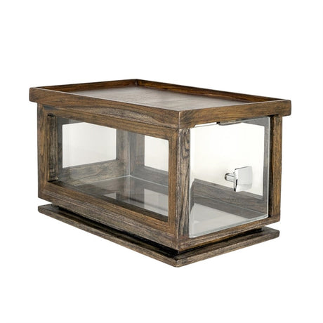 Steelite D.W. Haber Fusion Ash Grey Stackable Bakery Box with Acrylic Drawer - VV4491  Steelite   