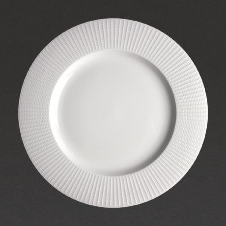Steelite Willow Gourmet Large Well Plate 285mm (Pack of 6) - VV663 Plates Steelite