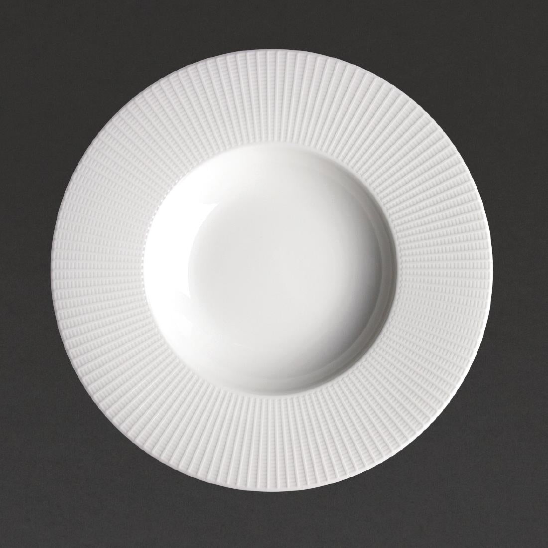 Steelite Willow Gourmet Deep Rimmed Bowl 285mm (Pack of 6) - VV669 Bowls Steelite