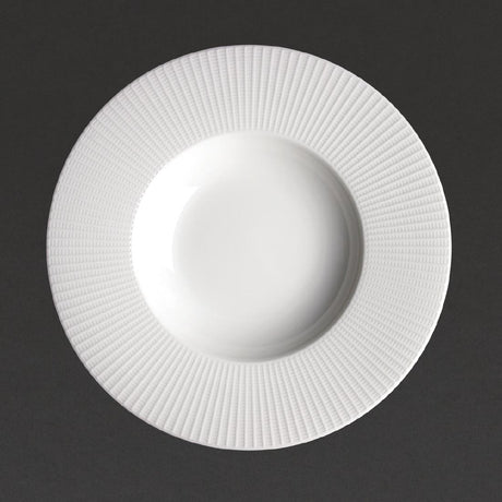 Steelite Willow Gourmet Deep Rimmed Bowl 285mm (Pack of 6) - VV669 Bowls Steelite