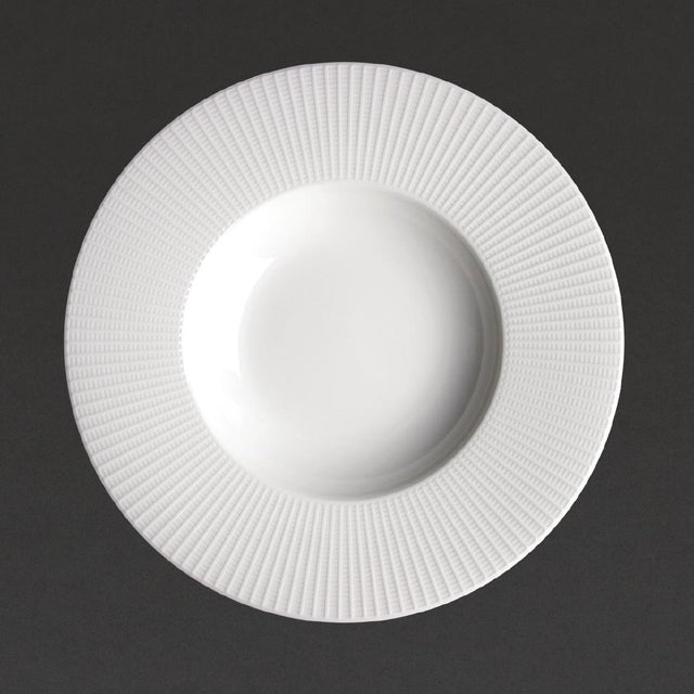 Steelite Willow Gourmet Deep Rimmed Bowl 285mm (Pack of 6) - VV669 Bowls Steelite