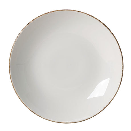Steelite Brown Dapple Coupe Plates 230mm (Pack of 24) - VV754 Plates Steelite