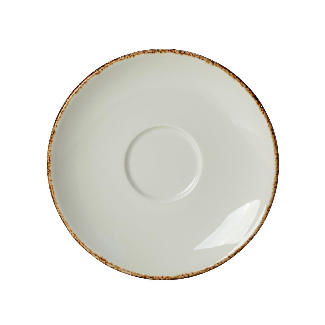Steelite Brown Dapple Saucers 150mm (Pack of 36) - VV777 Steelite Performance Steelite   