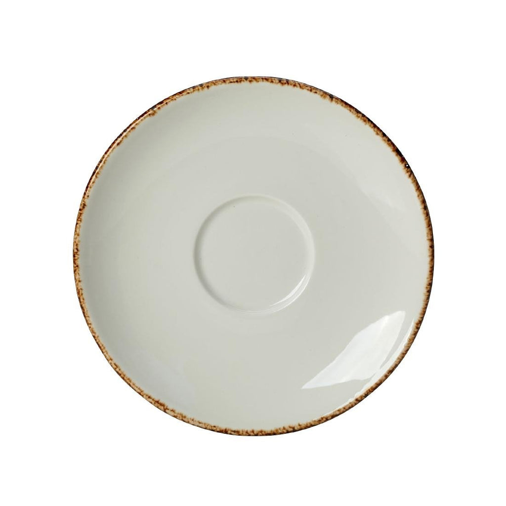 Steelite Brown Dapple Saucers 125mm (Pack of 36) - VV778 Steelite Performance Steelite   