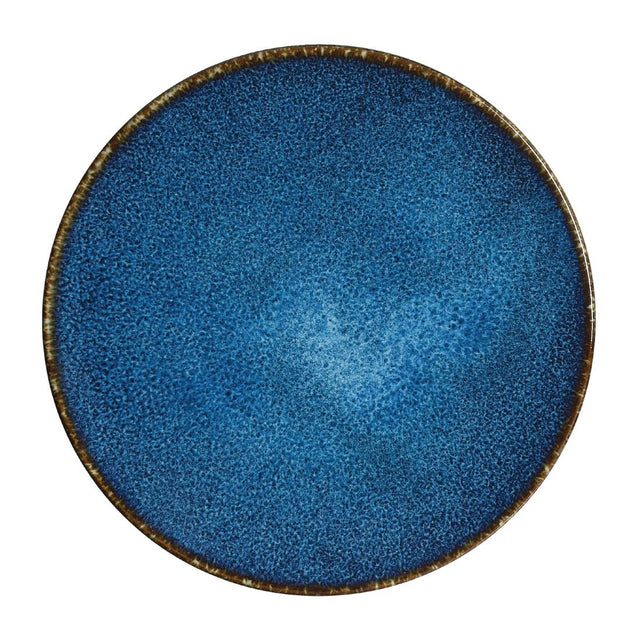 Rene Ozorio Wabi Sabi Coupe Plates Indigo 152mm (Pack of 12) - VV848 Plates Steelite