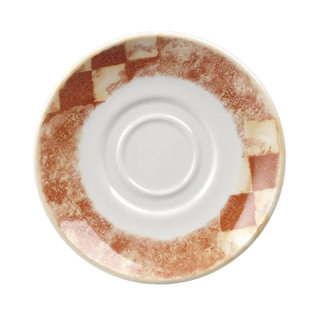 Churchill Tuscany Maple Saucers 125mm (Pack of 24) - W064 Churchill Super Vitrified Churchill   