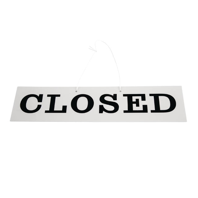 Reversible Hanging Open And Closed Sign - W212  Vogue   