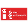 Fire Extinguisher Sign - W226  Vogue   