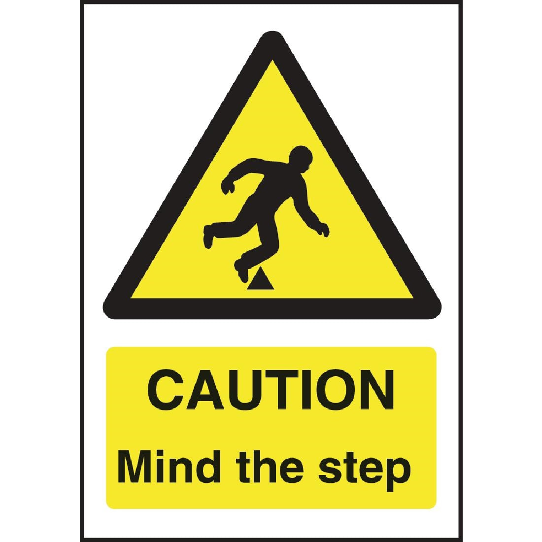 Caution Mind The Step Sign - W290  Vogue   