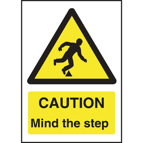 Caution Mind The Step Sign - W290  Vogue   