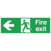 Fire Exit Sign Arrow Left - W303  Vogue   