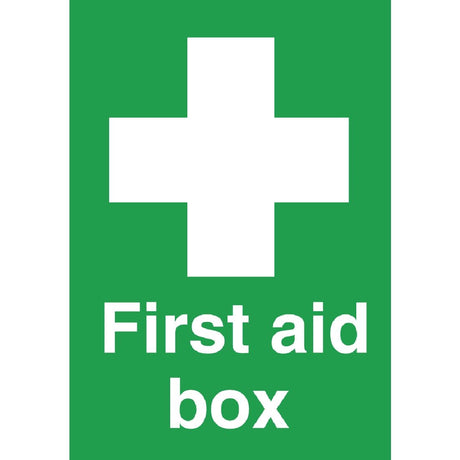 First Aid Box Sign - W315  Vogue   