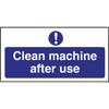 Vogue Clean machine after use Sign - W371  Vogue   