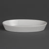 Olympia Whiteware Oval Sole Dishes 195x 110mm (Pack of 6) - W418 Olympia Crockery Olympia   