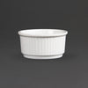 Olympia Whiteware Stacking Ramekins 85mm (Pack of 12) - W421 Olympia Crockery Olympia   