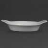 Olympia Whiteware Round Eared Dishes 220mm (Pack of 6) - W433 Olympia Crockery Olympia   