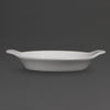 Olympia Whiteware Round Eared Dishes 170 x 140mm (Pack of 6) - W439 Olympia Crockery Olympia   