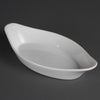 Olympia Whiteware Oval Eared Dishes 262mm (Pack of 6) - W440 Olympia Crockery Olympia   