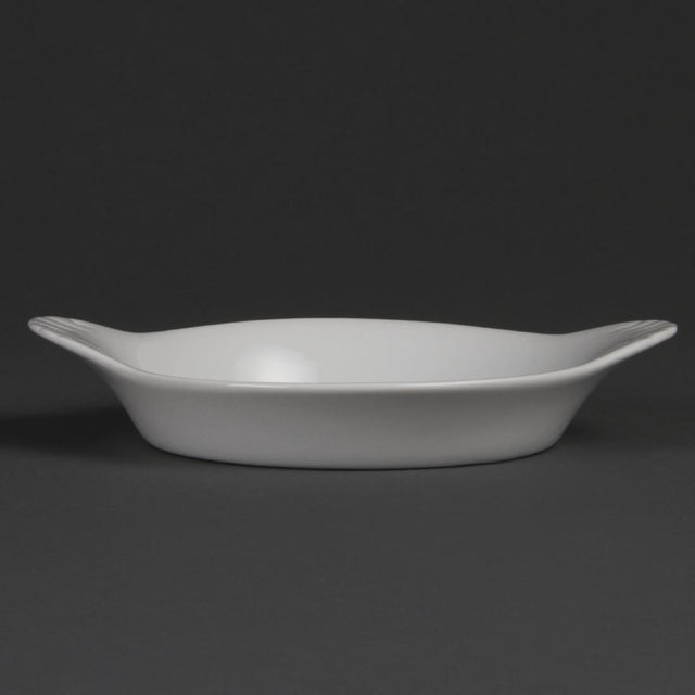 Olympia Whiteware Round Eared Dishes 192x 151mm (Pack of 6) - W444 Olympia Crockery Olympia   