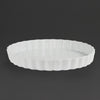 Olympia Whiteware Flan Dishes 265mm (Pack of 6) - W449 Olympia Crockery Olympia   