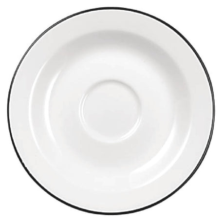 Churchill Alchemy Mono Saucers 125mm (Pack of 24) - W551 Churchill Alchemy Fine China Churchill   