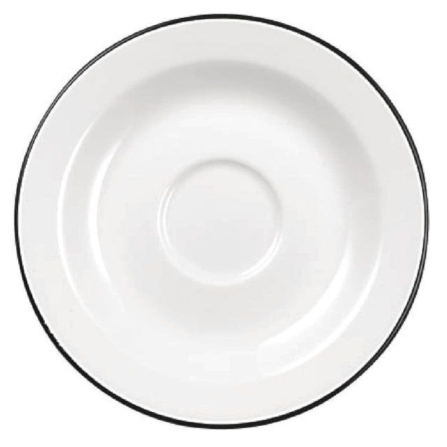 Churchill Alchemy Mono Saucers 125mm (Pack of 24) - W551 Churchill Alchemy Fine China Churchill   
