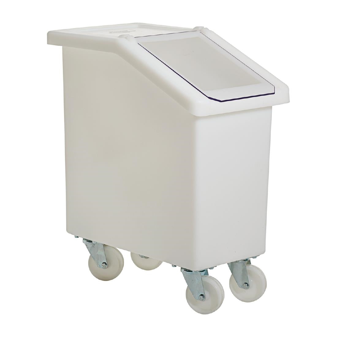 Mobile Ingredient Bin 65Ltr White - W777  Fletcher   
