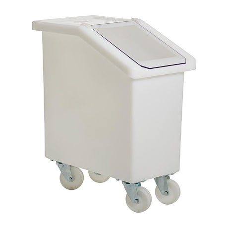 Mobile Ingredient Bin 65Ltr White - W777  Fletcher   
