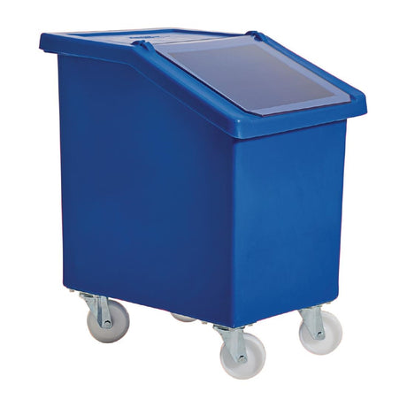 Mobile Ingredient Bin 90Ltr Blue - W786  Fletcher   