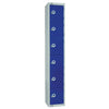 Elite Six Door Camlock Locker Blue - W948-C Steel Lockers 300mm Deep Elite Lockers   