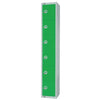 Elite Six Door Manual Combination Locker Locker Green - W958-CL Steel Lockers 300mm Deep Elite Lockers   