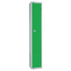 Elite Single Door Camlock Locker Green - W984-C Steel Lockers 450mm Deep Elite Lockers   