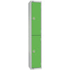Elite Double Door Manual Combination Locker Locker Green - W985-CL Steel Lockers 450mm Deep Elite Lockers   