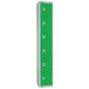 Elite Six Door Manual Combination Locker Locker Green - W988-CL Steel Lockers 450mm Deep Elite Lockers   