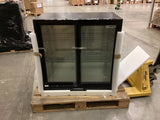 Empire Double Door 208L Bottle Cooler – Sliding Door Commercial Back Bar Fridge | CL-210S - Graded Item