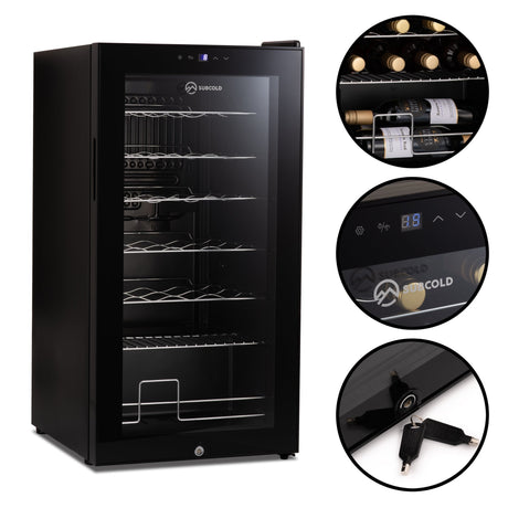 Subcold Viva28 LED Wine Cooler Wine Fridge Subcold Ltd