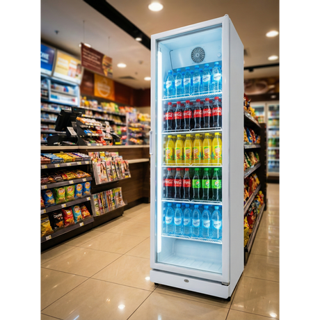 Prodis XD381-LE Single Door Upright Display Fridge Upright Single Door Bottle Coolers Prodis