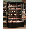 Prodis Panoramic Frameless Glass Door Multideck Black | XMD1250-MK2-K Refrigerated Merchandisers Prodis