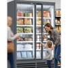 Prodis Heavy Duty Low Energy Double Door Display Freezer | XPD1250-N-MK2