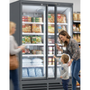 Prodis Heavy Duty Low Energy Double Door Display Freezer | XPD1250-N-MK2