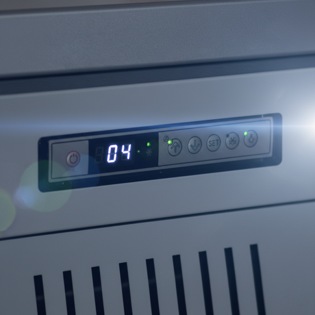 Prodis Heavy Duty Low Energy Triple Door Display Fridge | XPD1850-P-G-LE Upright Glass Door Fridges Prodis