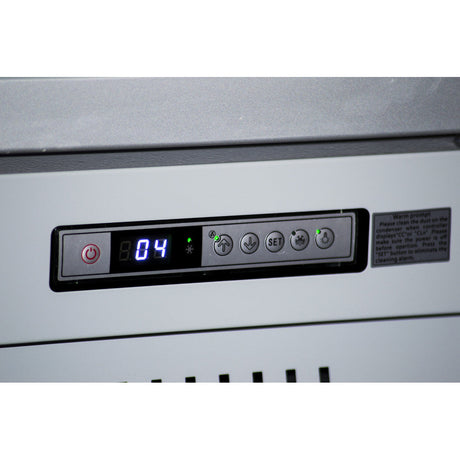 Prodis Heavy Duty Low Energy Single Door Display Freezer - XPD750-N-G-LE