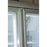 Prodis Heavy Duty Low Energy Triple Door Display Fridge | XPD1850-P-G-LE Upright Glass Door Fridges Prodis
